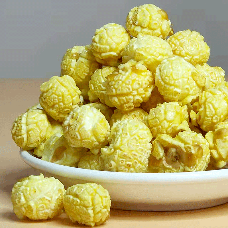 速缘乐美式球形爆米花玉米花散装2斤/5斤商用焦糖水果奶香原味ktv电影
