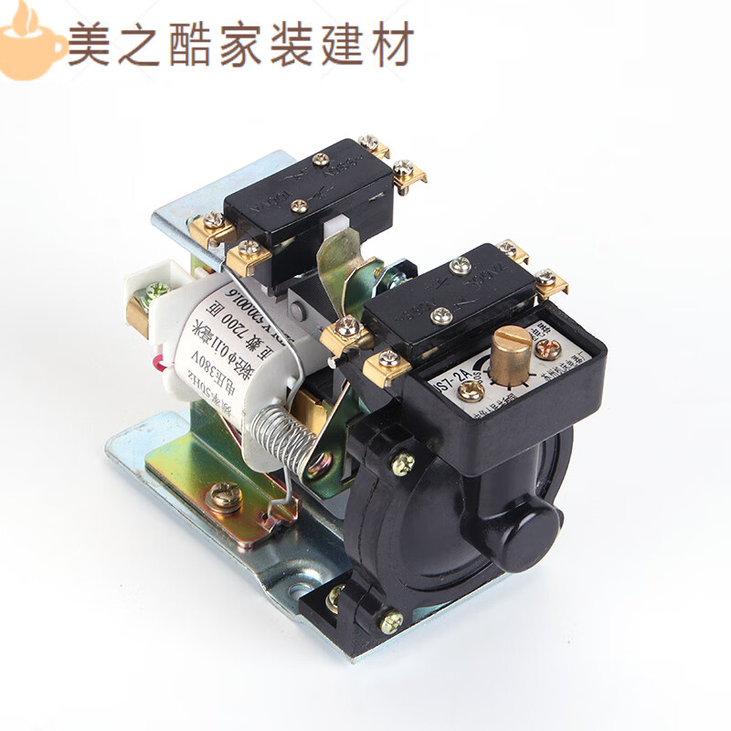 简约妮卡空气式时间继电器js7-2a 1a3a4a5a断电延时继电器380v22 js7