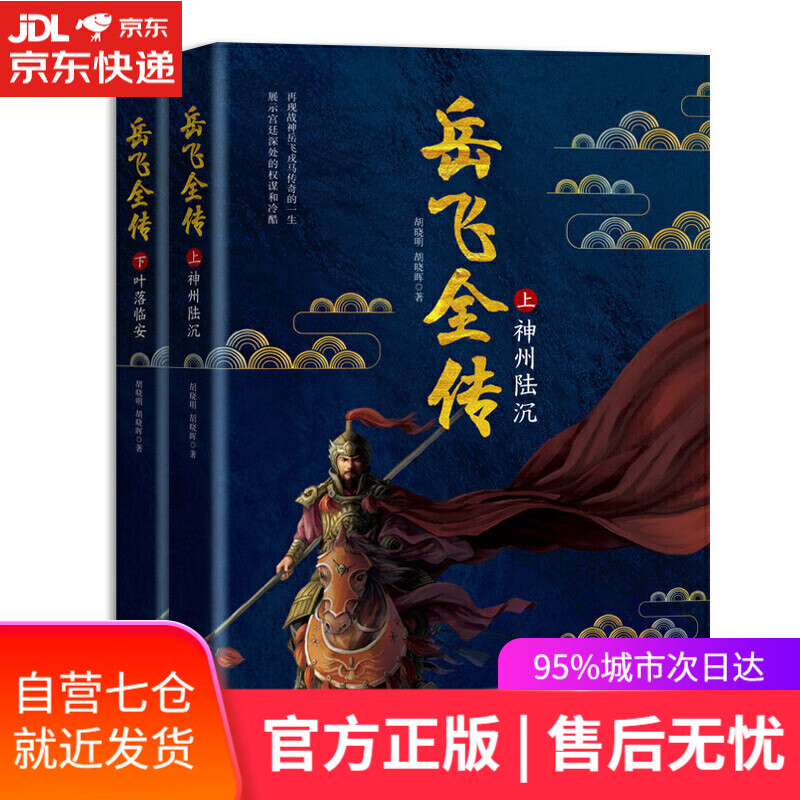 【新华书店】岳飞全传（套装全二册）