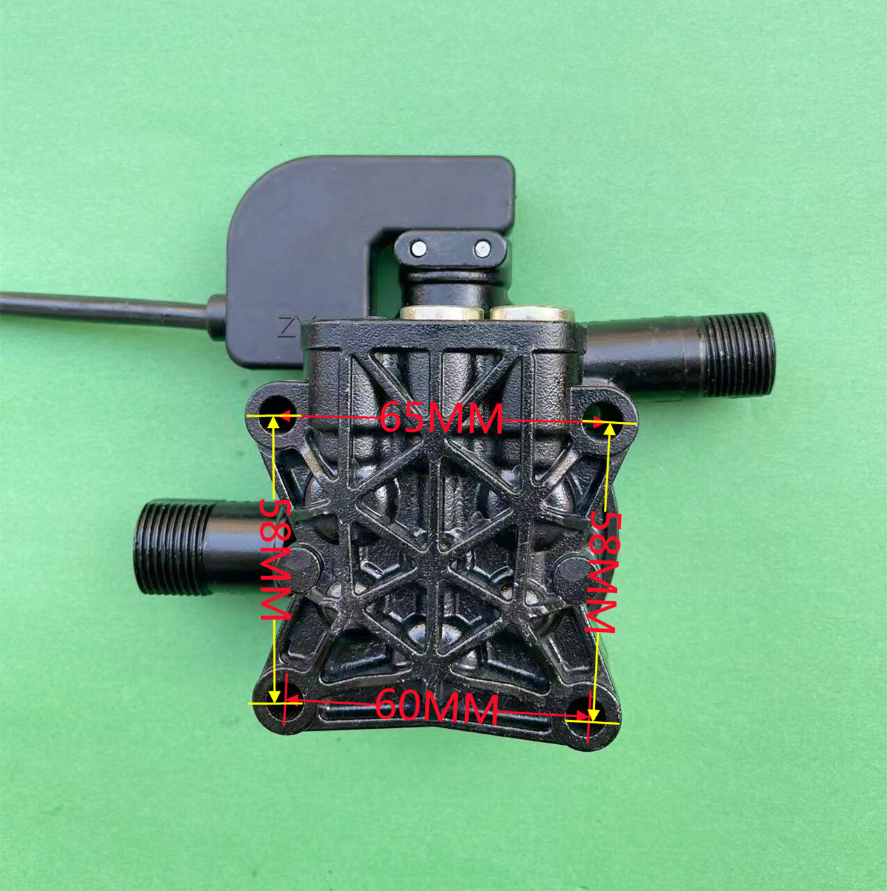 福洛伦家用手提式高压清洗机水泵洗车机器泵头总成配件大全 精品加厚