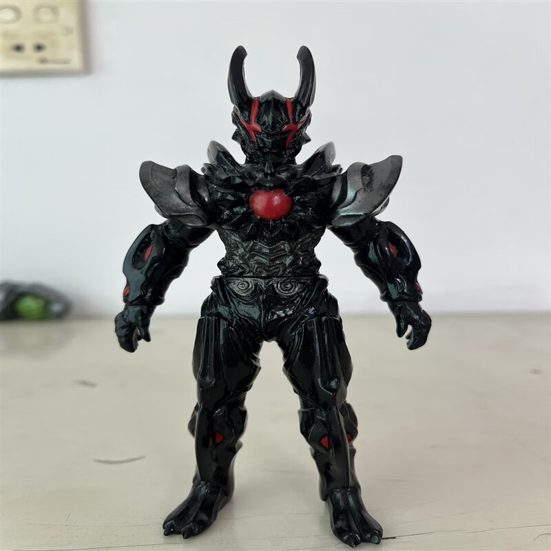 昂沐怪兽火花人偶怪兽500软胶日版14火花人偶黄色贴纸中古二手奥 黑暗