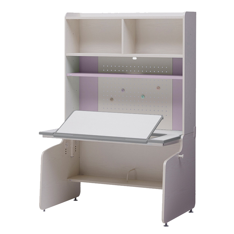 韩国iloom儿童桌学习桌smart书柜桌子可调节书桌带画板桌 smart书柜桌子-FIVLUW