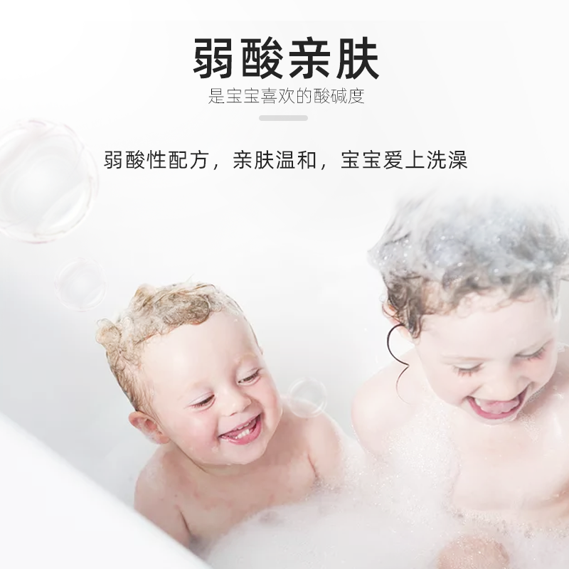 青蛙王子儿童婴儿洗发水沐浴露二合一 亲肤温和宝宝0-12岁沐浴乳全家共享 【洗沐二合一】牛奶+草本500ml*2