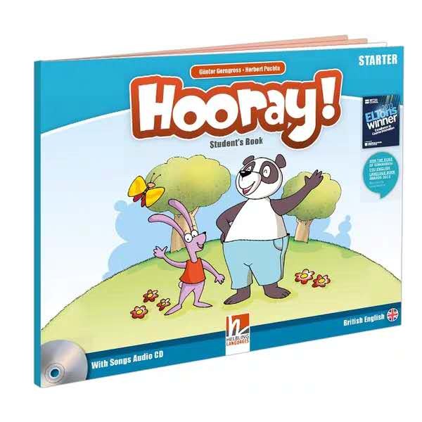 原版进口英国黑布林出版社3-6岁幼儿英文教材 hooray 国际幼儿园专用