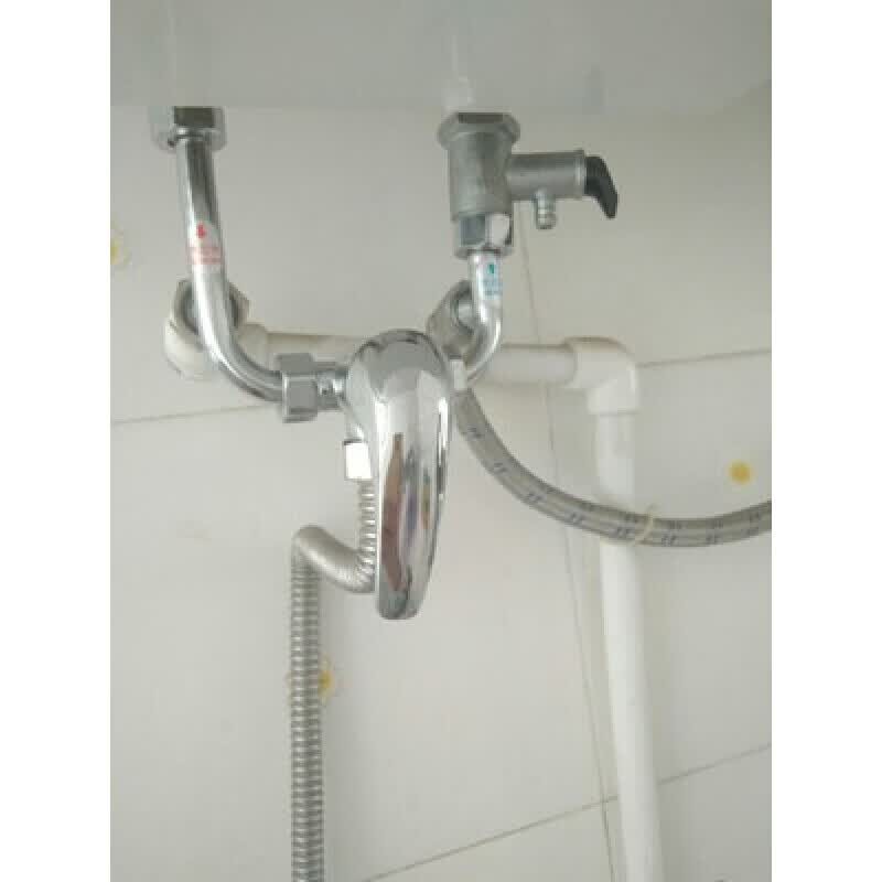 mexueer冷热阀u型调温电热水器进水出水管配件阀门通用卫浴出水龙混合