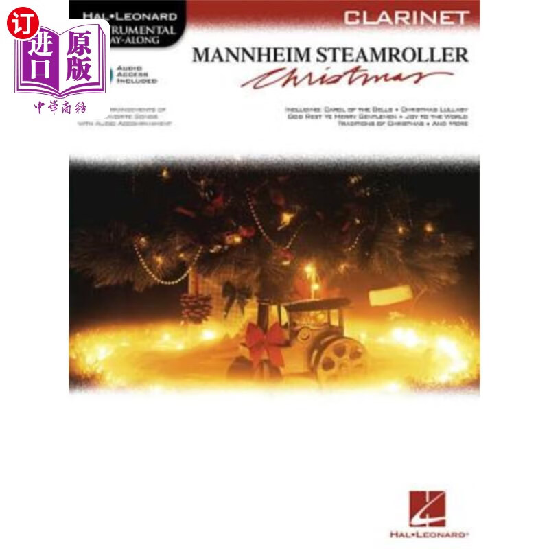 海外直订mannheim steamroller christmas: instrumental play-along