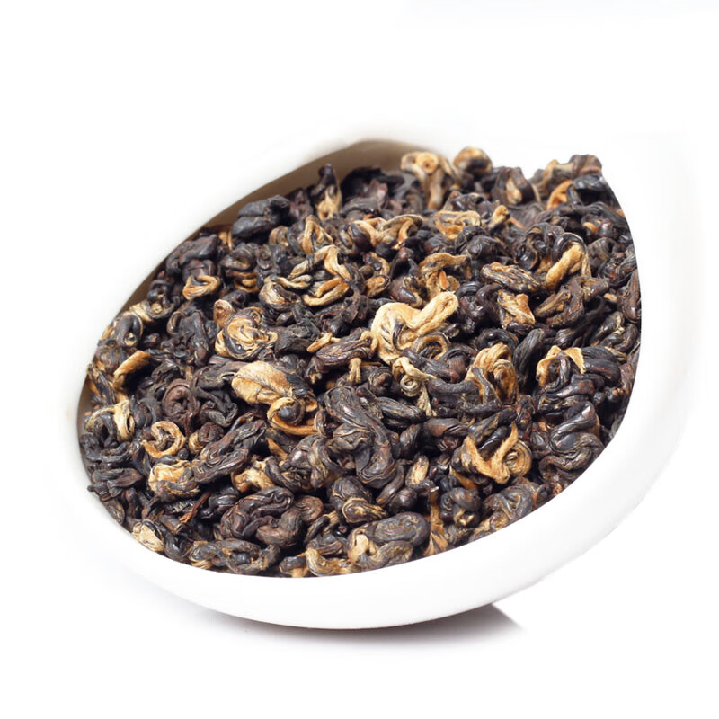 壹羽仟茶云南滇红茶红金螺滇红500克功夫红茶红螺茶叶口粮茶