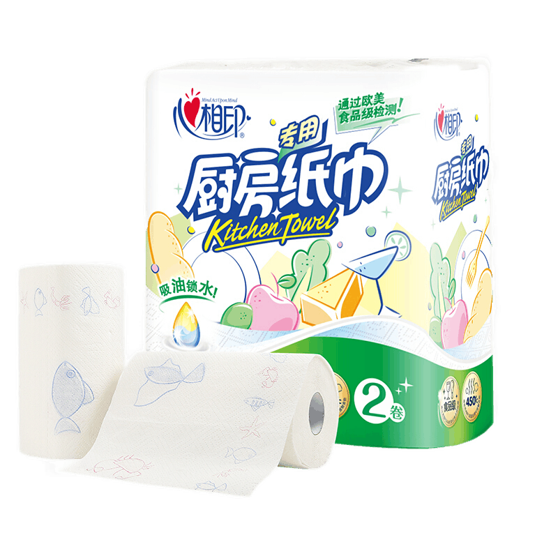历史价格查询：心相印厨房纸巾品牌推荐