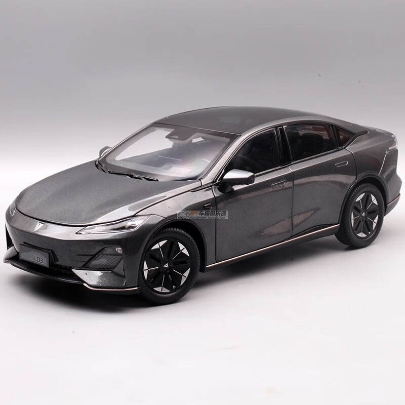 BILLY RICE1:18长安汽车原厂深蓝SL03新能源合金全开模型礼物摆件  星云青 轿车