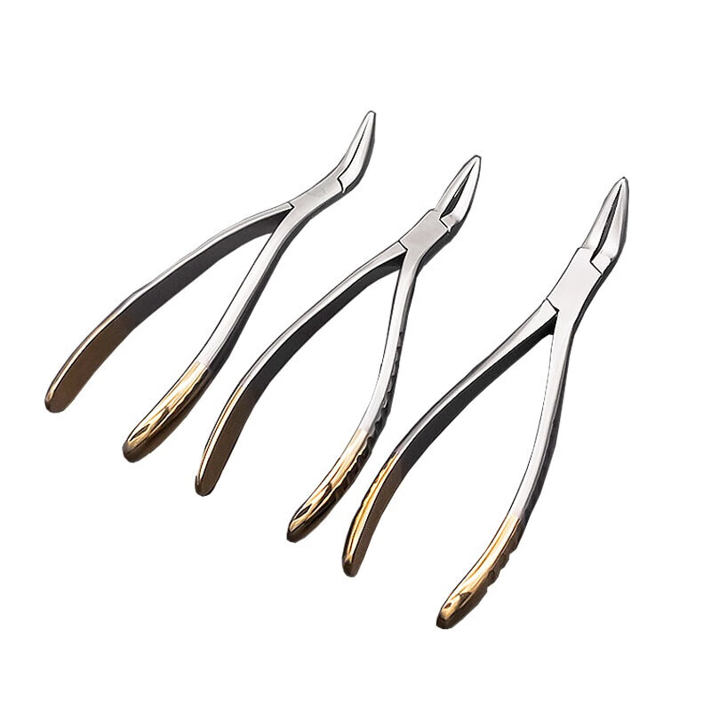 拔牙钳家用牙科拔牙齿残根神器儿童乳牙拨牙钳子小孩通用工具 上下牙