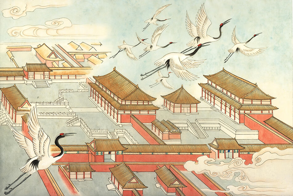故宫探秘：奇建京都（双语 彩绘）详情图