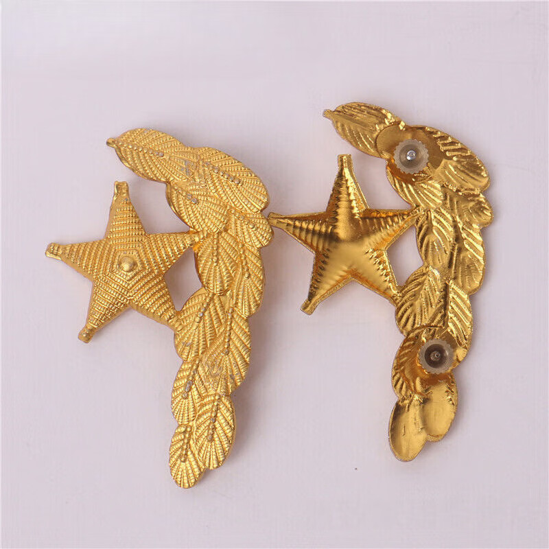 阿猫顿 橄榄枝领花乐队领花大领花麦穗领花班乐队领花 大麦穗