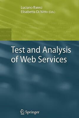 预订 高被引Test and Analysis of Web Services