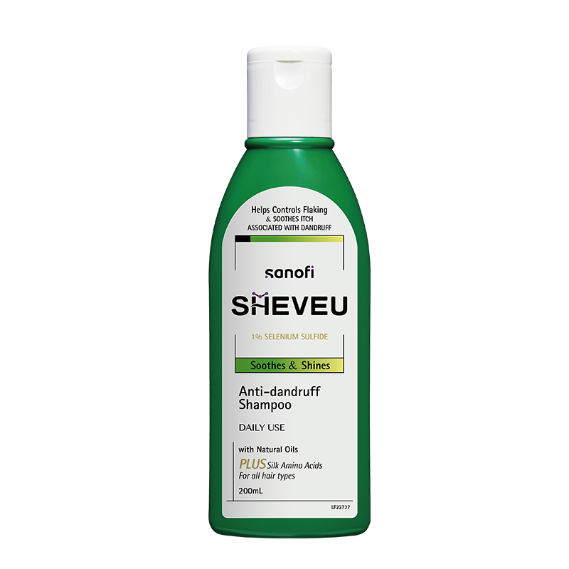 SHEVEU升级进口二硫化硒氨基酸去屑止痒控油洗发水男女士洗发露直播专享