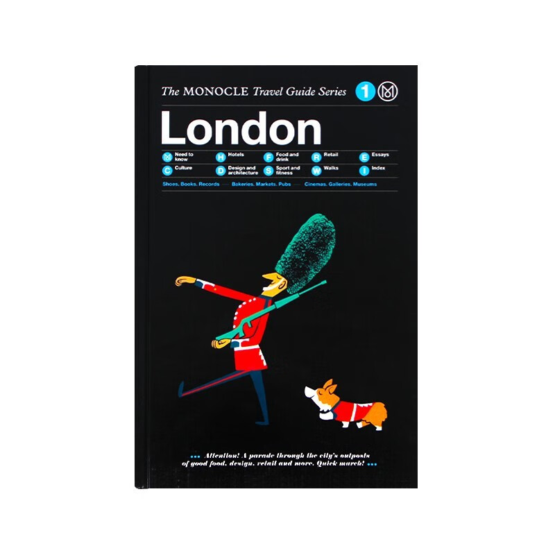 现货 London: The Monocle Travel Guide Series 英国伦敦 城市旅行指南 英文原版