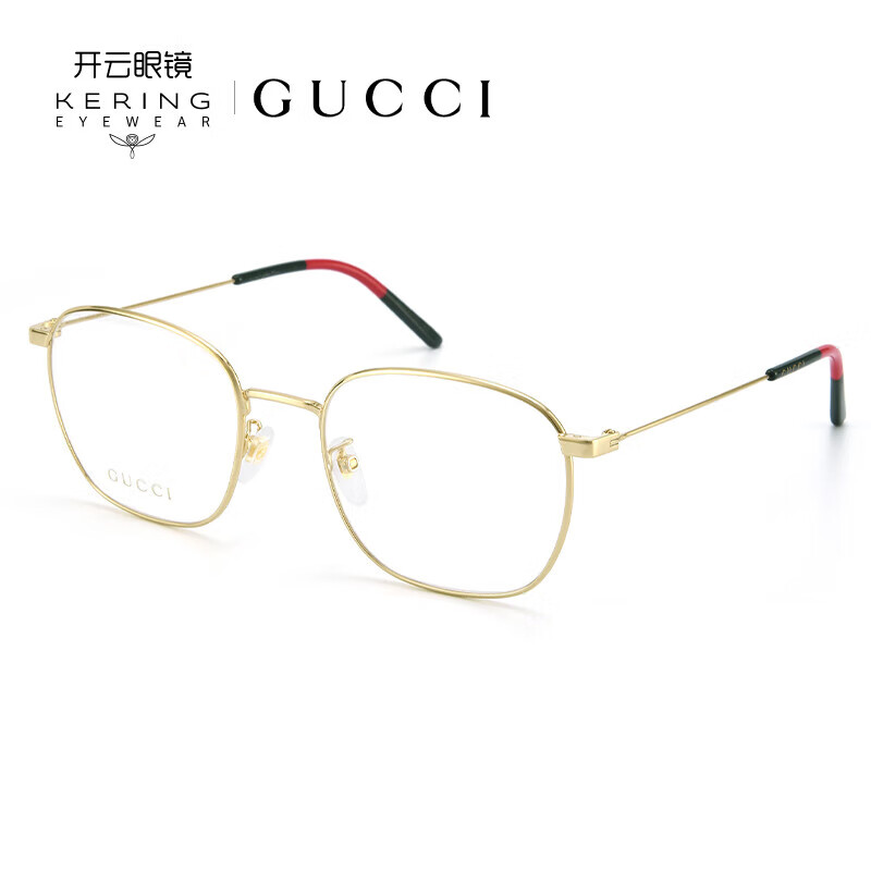 为什么古驰（GUCCI）GG0681O 001金色眼镜架是同款明星最爱？插图