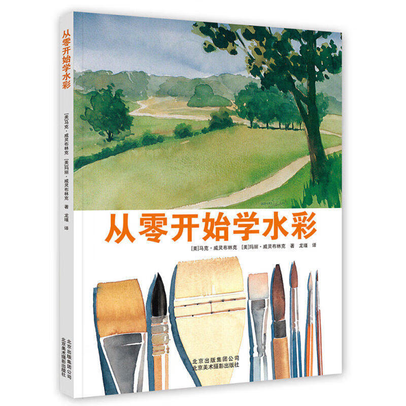 水彩画入门 从零开始学水彩教程书教材 水彩画技法0基础从入门到精通