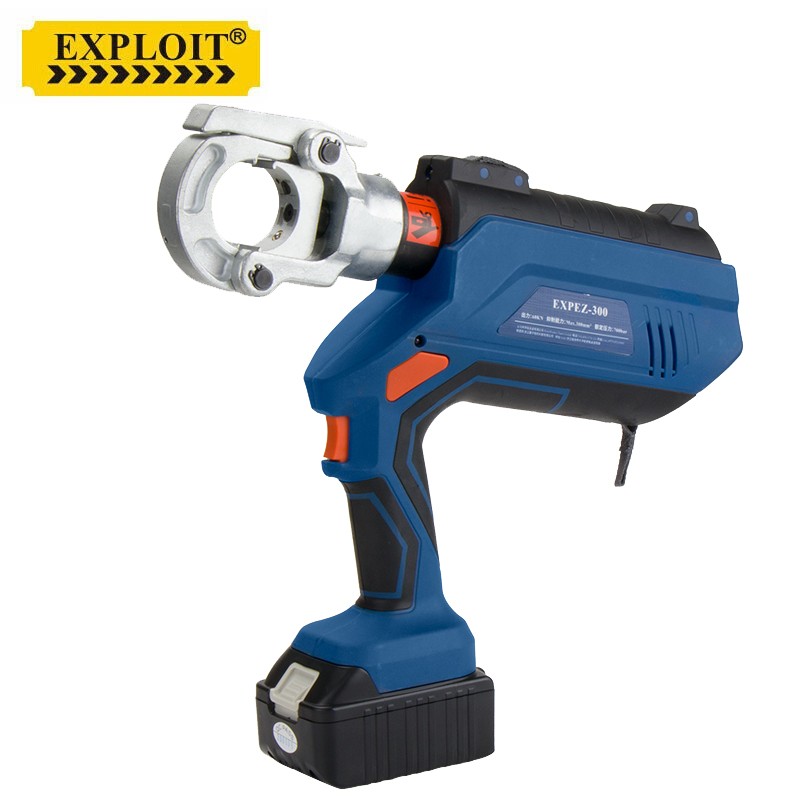 开拓(exploit)电动液压钳压线钳锂电压接钳管钳便携式端子压接充电压