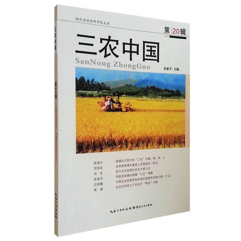 三农中国第20辑 kindle格式下载
