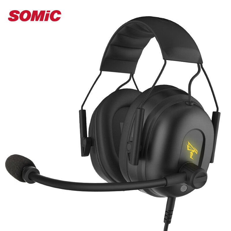 硕美科（SOMIC）G936N3.5版 游戏耳机头戴式 电竞耳麦电脑耳机有线带麦克风 听声辩位吃鸡耳机