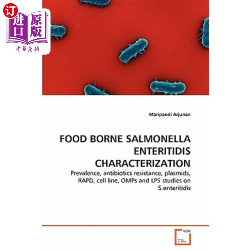 海外直订food borne salmonella enteritidis characterization