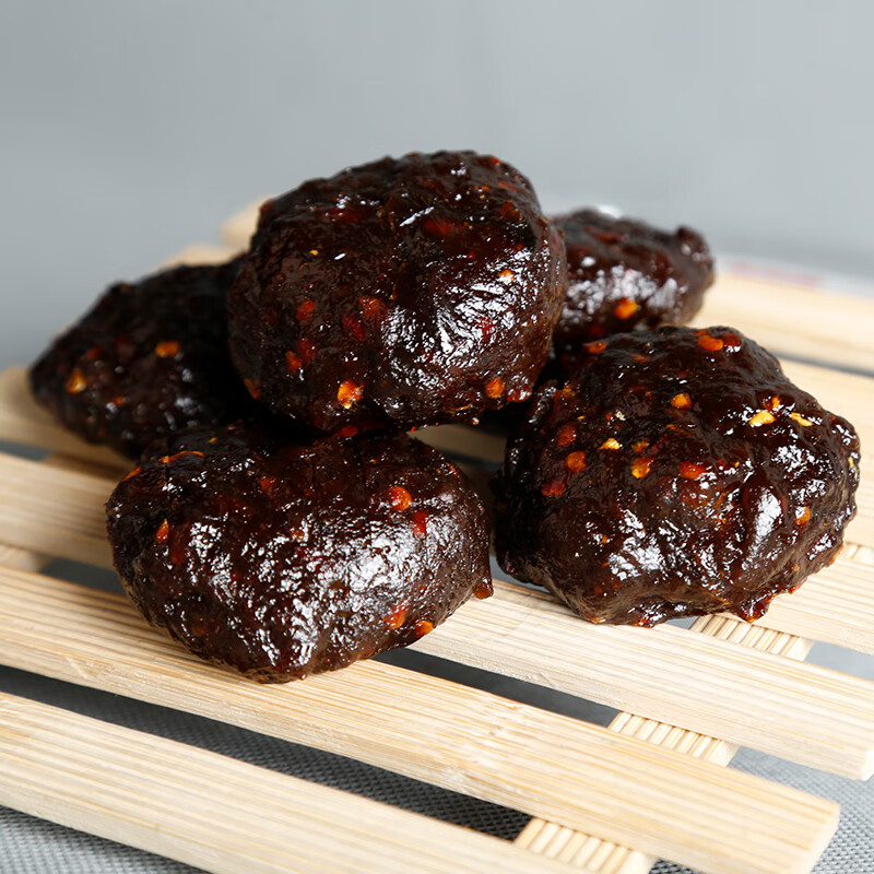 依夫江西上饶特产豆豉果特产农家手工自制酱果咸辣甜辣下饭小菜 香辣