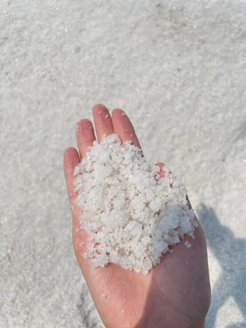 海盐100斤对虾调水螃蟹鱼锦鲤消毒杀菌水产养殖专用盐日晒海晶盐 5斤