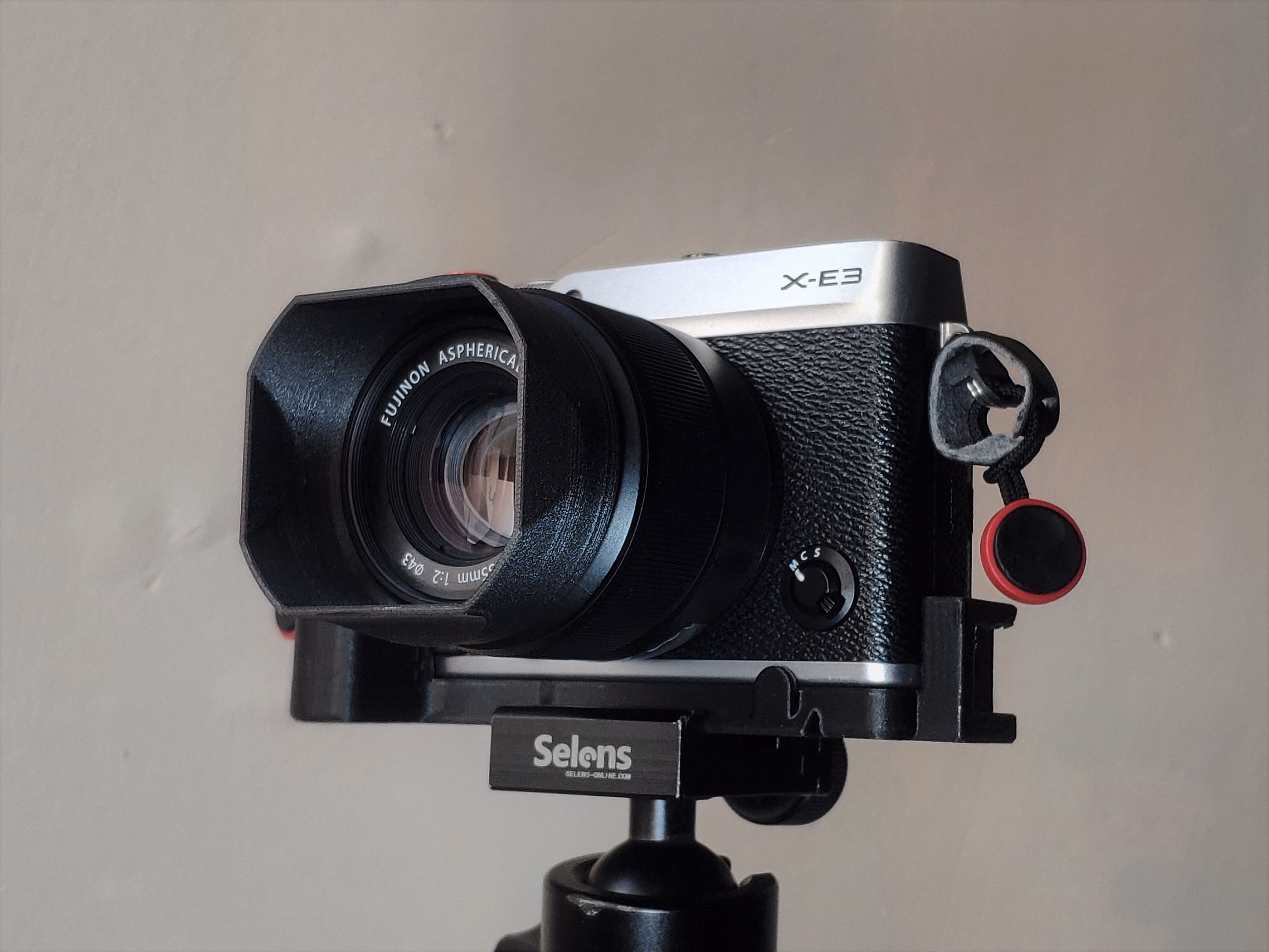 意利普适用于富士f2遮光罩 方形遮光罩 xf35f2 xf23f2 黑色