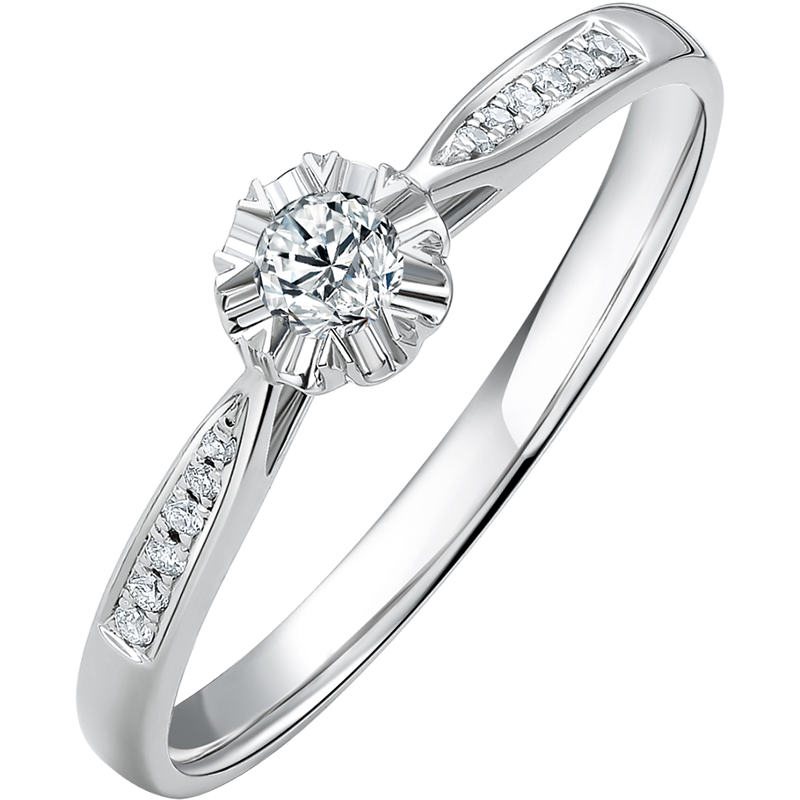 ��������ZLF��ʥ������  18K����ʯ��ָŮȺ��ѩ���������鶩����ʯ��ָ ��ʯ9�ָ�ʯ3�� 12�� 2688.48Ԫ