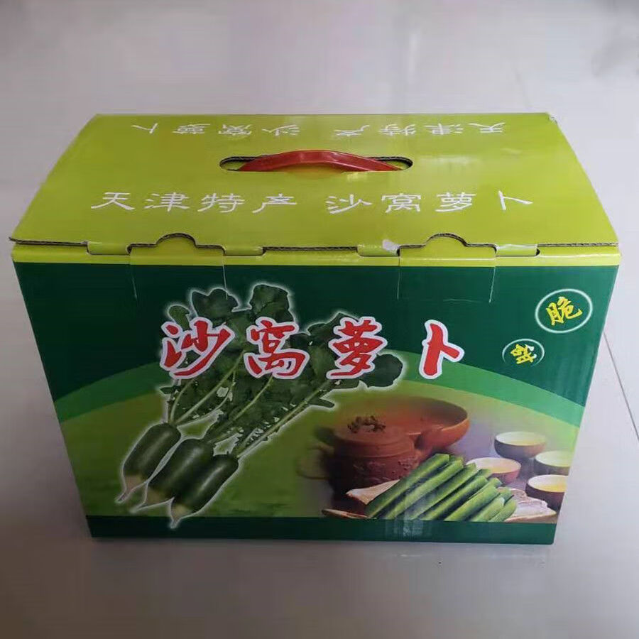 【精选s级】天津沙窝萝卜正宗水果青萝卜生吃甜脆新鲜蔬菜现摘 沙窝