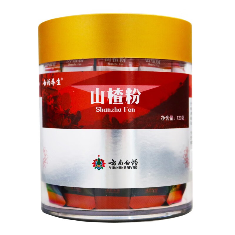 云南白药 白药养生 山楂粉 3g*40袋/瓶 1瓶