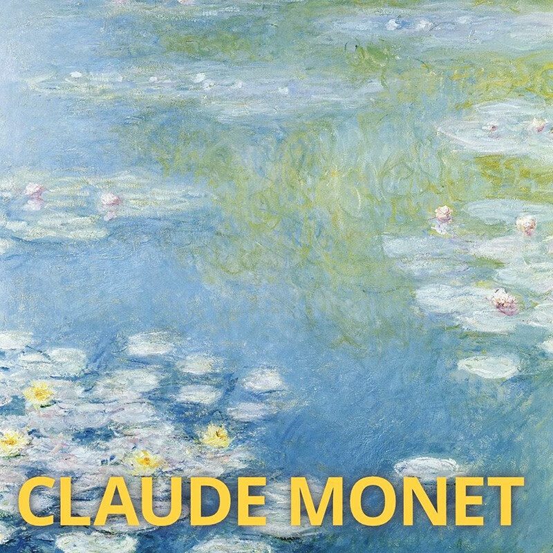 【艺术家画册】claude monet克劳德莫奈 英文原版 印象派绘画作品集