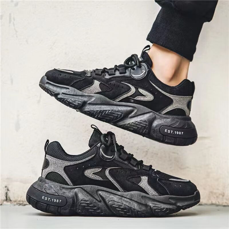 豪韫睐老爹鞋男款春秋新款鞋子男透气休闲防滑运动鞋网红同款潮流ins
