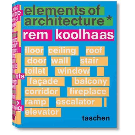 【官方直供】【当天发】【官方原版全新塑封当天发货】建筑要素 Rem Koolhaas Elements Of Architecture 雷姆库哈斯建筑