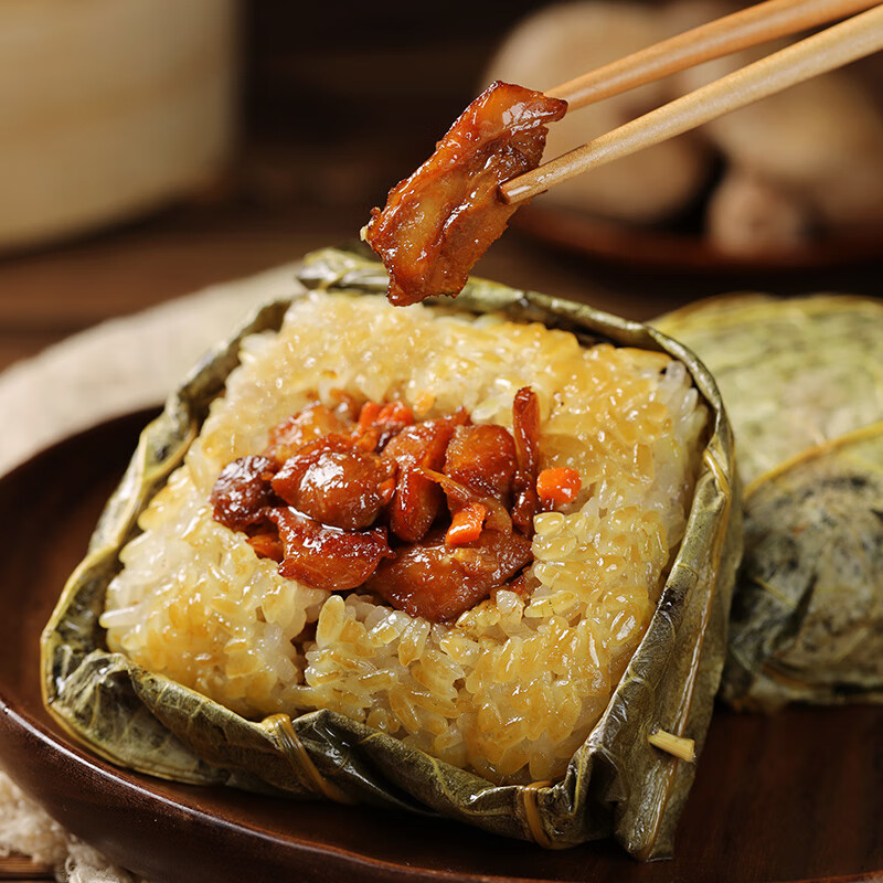 粤味婆荷叶糯米鸡懒人学生早餐速冻港式食品半成品加热即食广式茶点