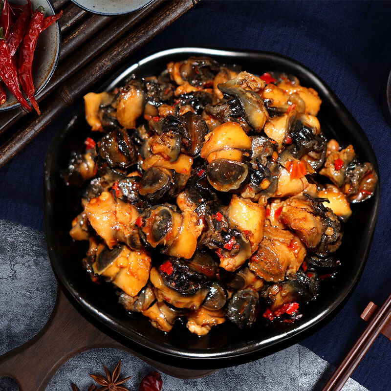 宜享健康麻辣田螺肉包泥螺香辣味即食海螺肉袋装爆辣零食 香辣味15g*