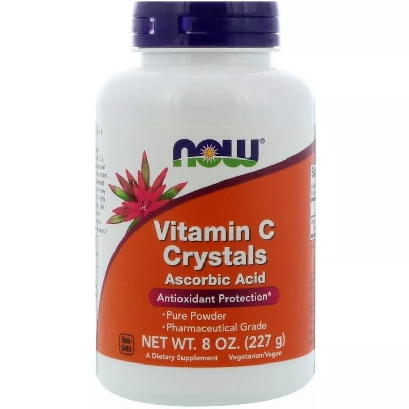 now foods vitamin c 维c 维生素c粉 1361克/227g高浓度vc 227g