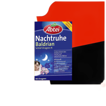 德国 Abtei 爱普泰 天然 缬草片 睡眠片睡眠改善缬草花