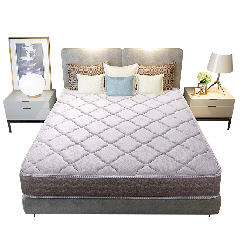 穗宝（SYMBOL）席梦思天然山棕床垫进口环保乳胶弹簧床垫软硬两用床垫 厚20cm  时光·纪念版 图片色 150*200cm