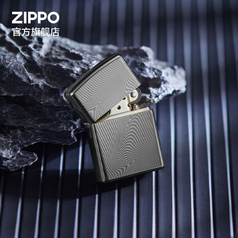 ZIPPO官方旗舰店正品煤油打火机zippo经典陶瓷外壳系列告白礼物送男友 幻象未来 套装