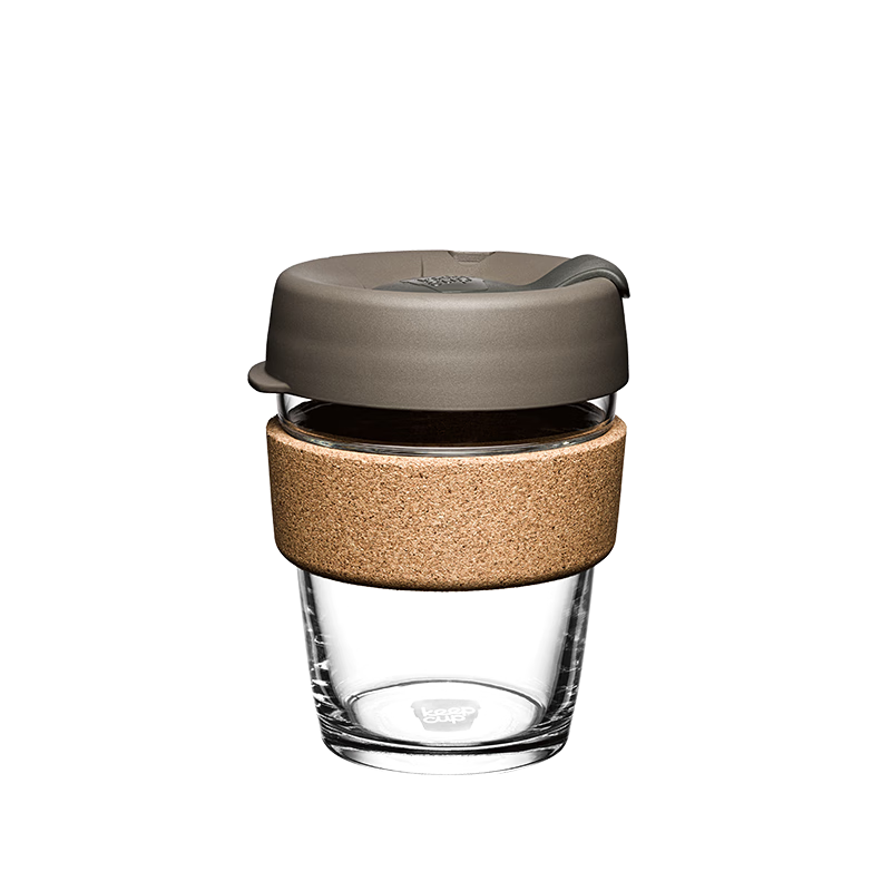 KEEPCUP澳洲进口咖啡杯范木环钢化玻璃水杯新拿铁340ml