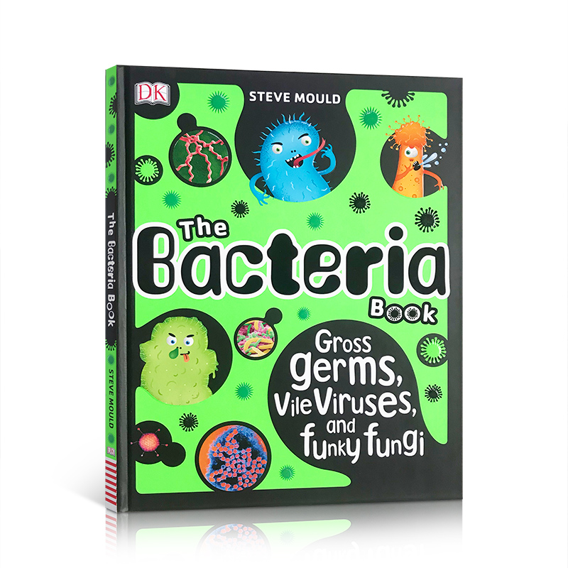 现货 进口英文原版 dk细菌手册 the bacteria book 微生物知识百科