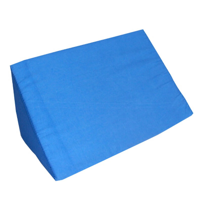 三角垫海绵垫 r型三角垫 体位垫靠垫翻身垫 靠背海绵三角垫 蓝色三角