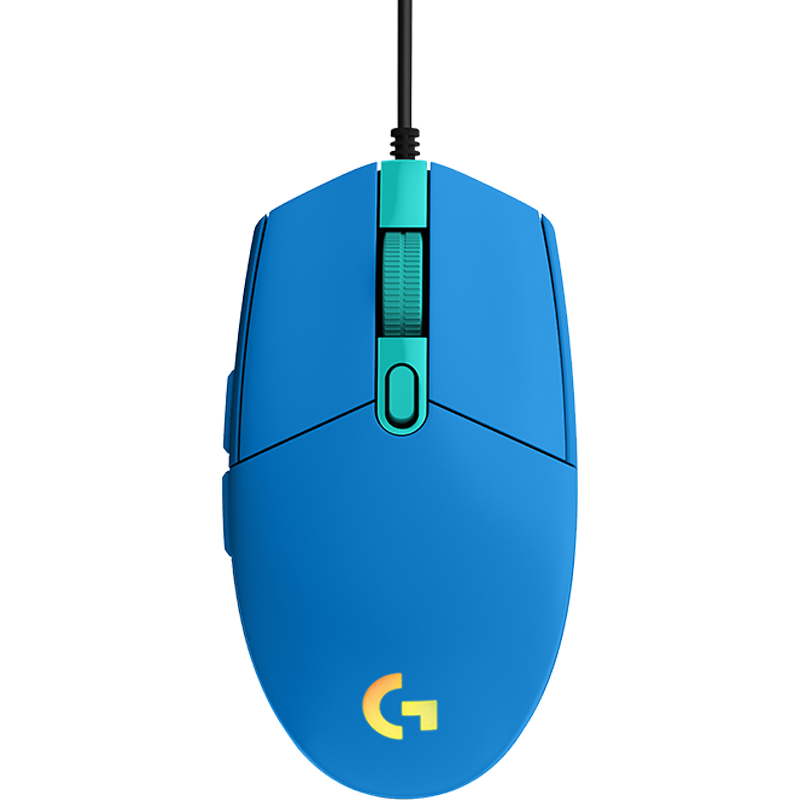Logitech 罗技 G102 二代 有线鼠标 8000DPI RGB 蓝色