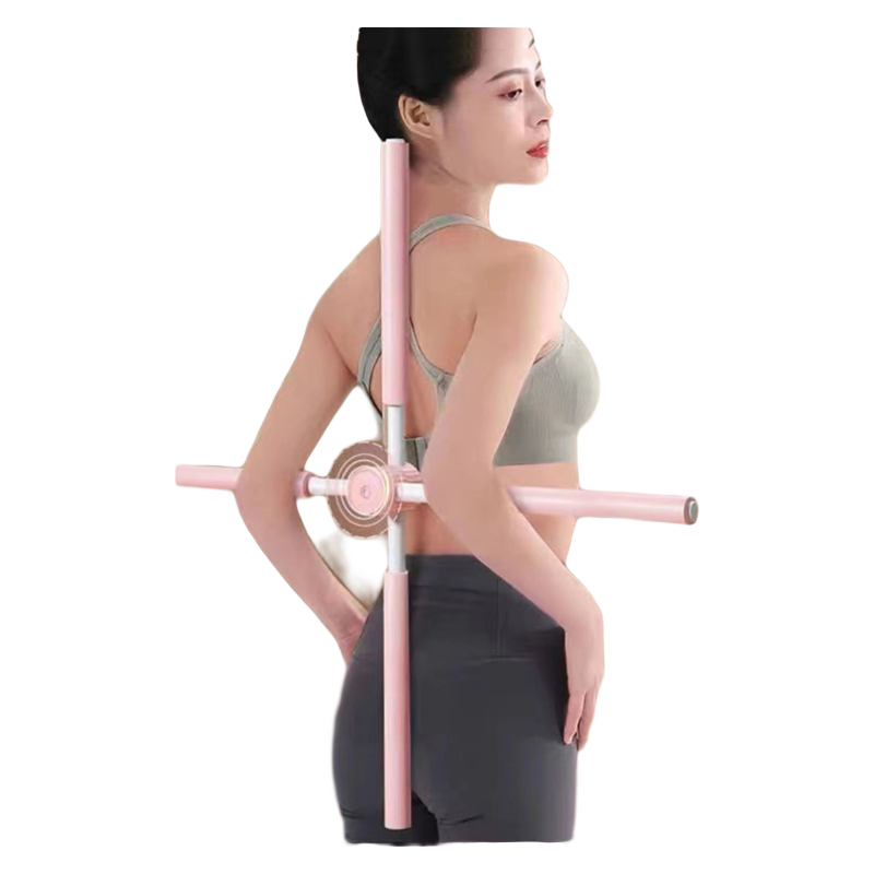 家用健身成人通用拉伸瑜伽驼背矫正十字架开背神器形体棍训练器材