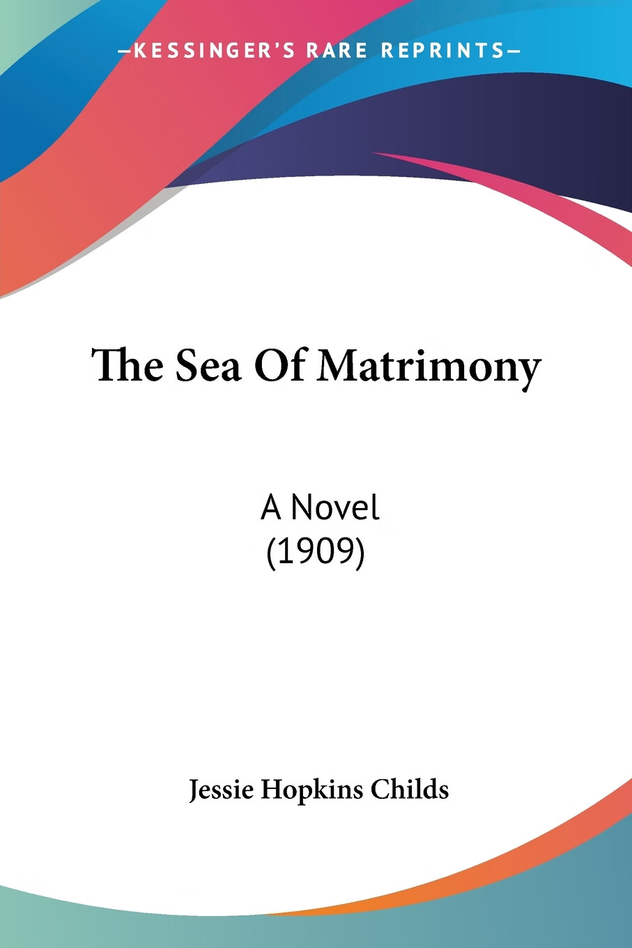 【预售 按需印刷】the sea of matrimony