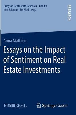 预订 essays on the impact of sentiment on real estat