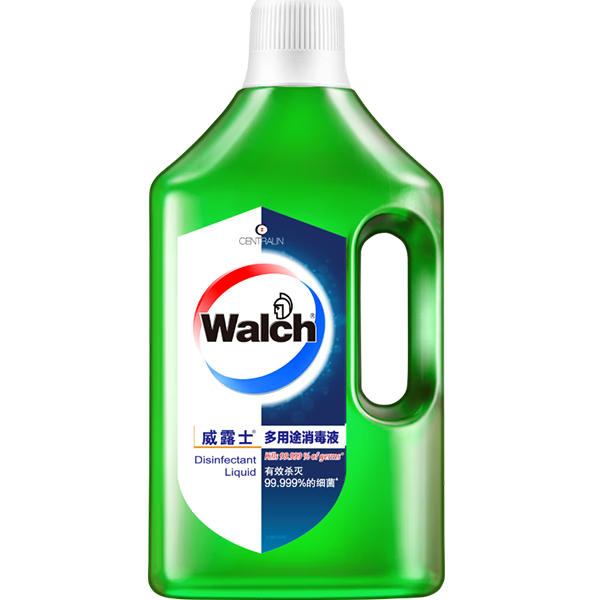 威露士（Walch）多用途消毒液消毒水1.5L柠檬 衣物除菌液家居环境杀菌非84酒精