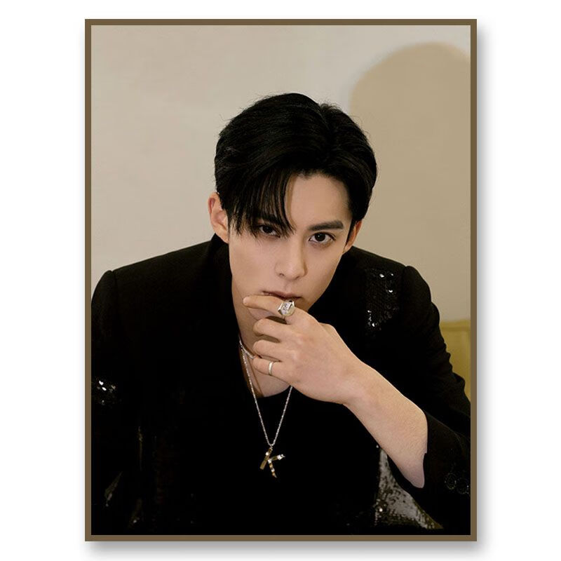 霜魄王鹤棣应援画 王鹤棣diy数字油画苍兰诀东方青苍小兰花手绘涂色画