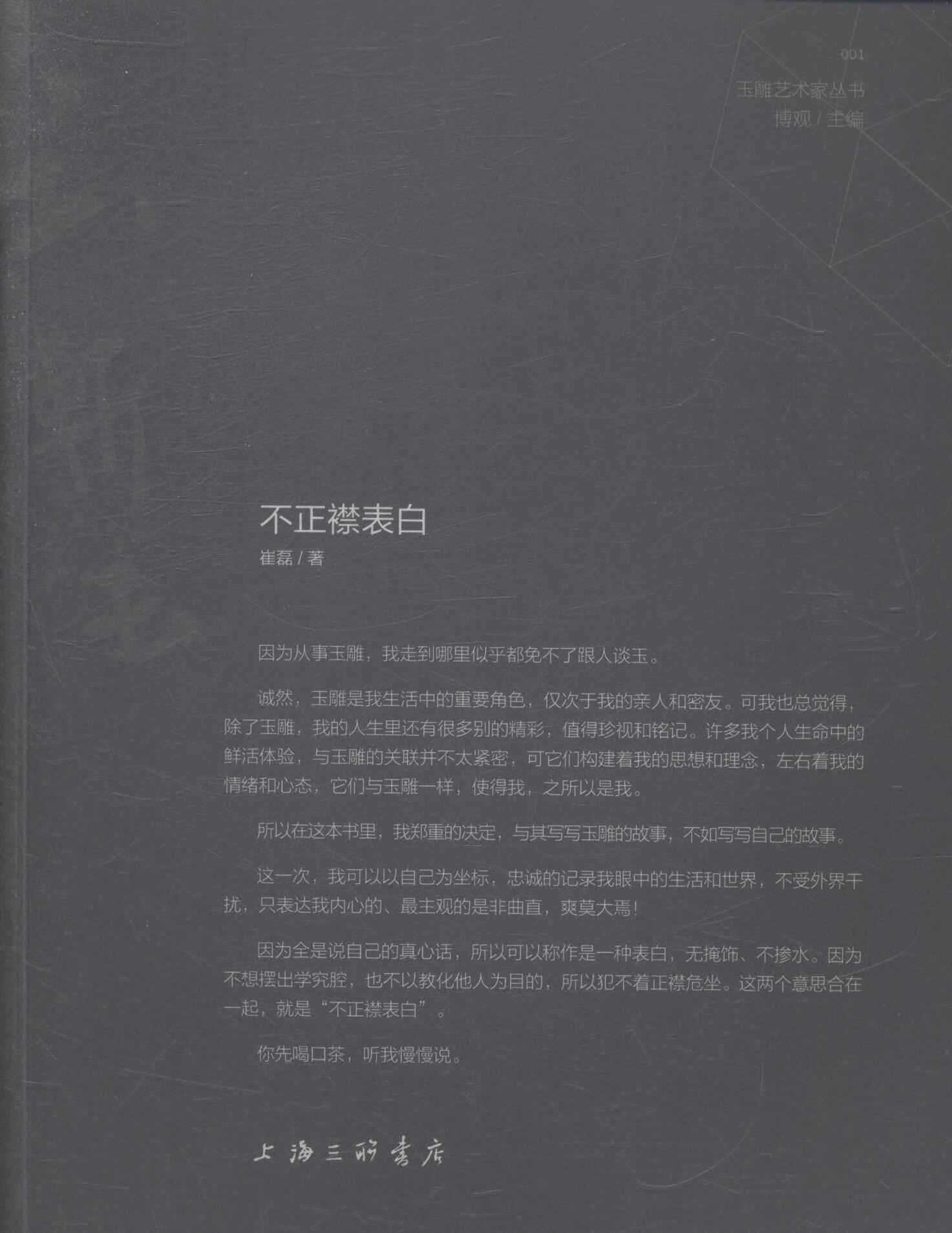 不正襟表白 崔磊 艺术 9787542648815